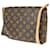 Louis Vuitton Musette Tango Brown Cloth  ref.1125656