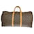 Louis Vuitton Keepall Bandouliere 55 Brown Cloth  ref.1125937