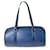 Louis Vuitton Soufflot Azul Couro  ref.1126138