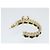 CHANEL Orecchino a cerchio tono oro CC Auth bs9647 - vista 10