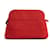 Hermès Bolide Travel Pouch MM Wool Red Laine Rouge  ref.1126415