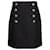 Chanel Button Detailed Skirt in Black Wool  ref.1126478