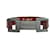 Bracelet en cuir et logo en métal rouge Chanel Veau façon poulain Marron Argenté  ref.1126602