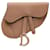 Dior Brown Ultra Matte Saddle Belt Bag Beige Leather Pony-style calfskin  ref.1126624