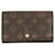Louis Vuitton Portefeuille Brown Cloth  ref.1126914