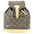 Louis Vuitton Montsouris Brown Cloth  ref.1126943