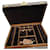 Louis Vuitton Caja de maleta de joyería Castaño Marrón oscuro Lienzo  ref.1127351