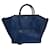 Céline Luggage Blue Leather  ref.1127546