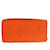 Louis Vuitton Zippy Cuir Orange  ref.1127573