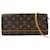 Louis Vuitton Pochette twin Brown Cloth  ref.1127596