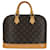 Louis Vuitton Alma Brown Cloth  ref.1127610