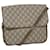 GUCCI GG Plus Supreme Shoulder Bag PVC Leather Beige Auth th4169  ref.1127727
