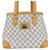 Louis Vuitton Hampstead Branco Lona  ref.1127765