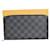 Louis Vuitton Zippy Organizer Black Cloth  ref.1127786