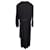 Vestido cruzado Joseph de viscosa negra Negro Fibra de celulosa  ref.1127977