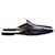 Hermès Mules Hermes Tangeria en cuero negro  ref.1127998