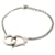 Dior Bracelet chaîne à logo Métal Argenté  ref.1128074