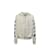Autre Marque Sweat à capuche zippé flèche colorée Diag Coton Blanc  ref.1128150