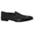 Balmain Embossed Loafers In Black Leather  ref.1128203