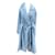 Autre Marque NON SIGNE / UNSIGNED  Dresses T.International S Cotton Blue  ref.1128226