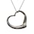 Tiffany & Co Colar Coração Aberto em Prata Metal  ref.1128265