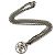 Chanel Collana a catena con monete CC Mademoiselle Argento - vista 3