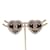 Chanel CC Heart Studded Earrings  ABB664 b14145 NR576 Golden Metal  ref.1128311