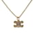 Céline Triomphe-Halskette mit Nietenanhänger  460GB6BZI.35oder Golden Metall  ref.1128316