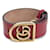 Gucci GG Marmont-Armband Rot Leder  ref.1128336
