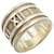 Tiffany & Co Silver Atlas Ring Silvery Metal  ref.1128416
