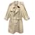 Trench vintage Burberry 60 Beige Cotone Poliestere  ref.1128419