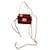 Fendi Clutch bags Red Pearl  ref.1128546