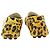 Roberto Cavalli Mocassini con stampa leopardata gialli e neri - vista 4