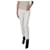 Emilio Pucci White cotton trousers - size UK 8  ref.1128677