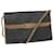 Christian Dior Honeycomb Canvas Shoulder Bag PVC Leather Black Auth cl790  ref.1128730