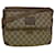 GUCCI GG Canvas Shoulder Bag PVC Leather Beige Auth 57669  ref.1128749