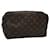 Louis Vuitton Monogram Trousse Toilette 28 Clutch Bag M47522 LV Auth ki3684 Cloth  ref.1128788