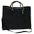 GUCCI Bamboo Hand Bag Leather 2way Black 002 853 0259 Auth ep1951  ref.1128794