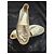 Yves Saint Laurent Espadrilles Cob Gold aus Leder Golden - Ansicht 12