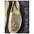 Yves Saint Laurent Espadrilles Cob Gold aus Leder Golden - Ansicht 15