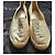 Yves Saint Laurent Espadrilles Cob Gold aus Leder Golden - Ansicht 4