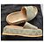 Espadrillas Gucci GG in pelle argento lamé - vista 12