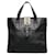 Burberry Leather Tote Bag Black Pony-style calfskin  ref.1128907