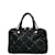 Chanel Old Travel Line Mini Boston Bag Black Cloth  ref.1128909