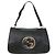 GUCCI Borsa a tracolla intrecciata in pelle nera 115746 Auth ki3687 Nero - vista 13