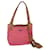 PRADA Hand Bag Nylon Pink Brown Auth bs8769  ref.1129148