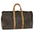 Louis Vuitton-Monogramm Keepall 50 Boston Bag M.41426 LV Auth 57967 Leinwand  ref.1129201