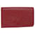 LOUIS VUITTON Epi Porte Monnaie Billets Tresor Wallet Red M63507 LV Auth ti1298 Leather  ref.1129218