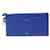 Anya Hindmarch Clutch mit lockerer Tasche für Reisedokumente aus blauem Leder  ref.1129288