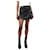 Chanel Black leather mini skirt - size FR 34  ref.1129318